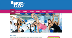 Desktop Screenshot of happyfeetpa.co.uk